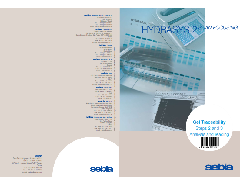 SEBIA – HYDRASYS 2 SCANFOCUSING