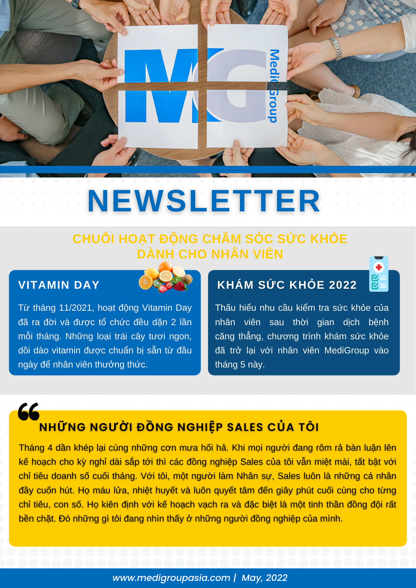 Newsletter MediGroup Vietnam