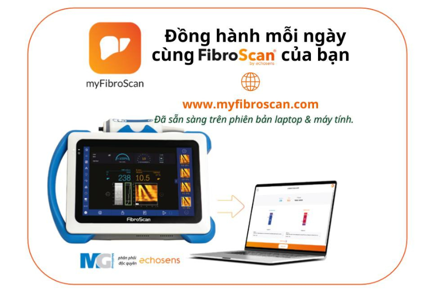 myFibroscan phien ban laptop va may tinh