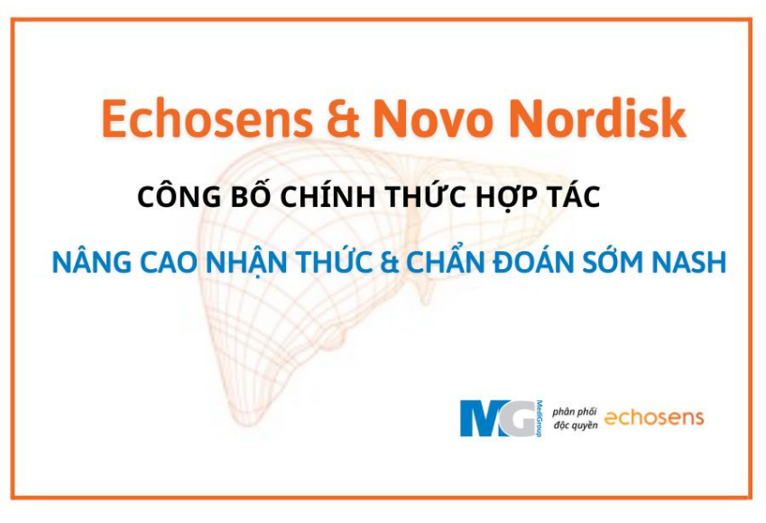 Echosen va Novo Nordisk hp tac nang cao nhan thuc va chan doan som Nash